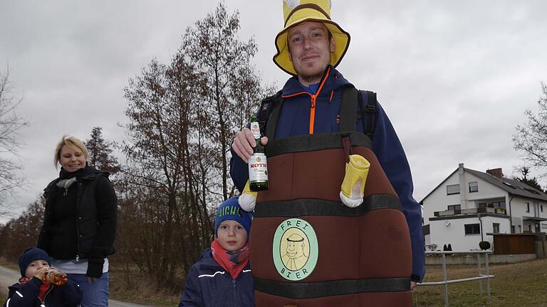 Impressionen vom Faschingszug in Oberwerrn.