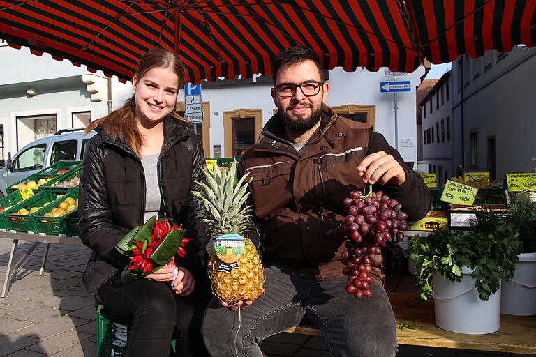 Der Wochenmarkt in Ochsenfurt läuft seit Mai 2018.