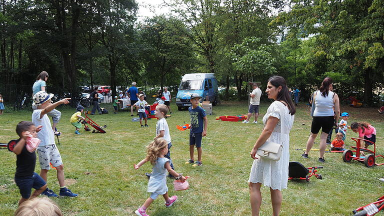 Impressionen vom Familienfest am Amanda-Käß-Haus auf der Jägerwiese.