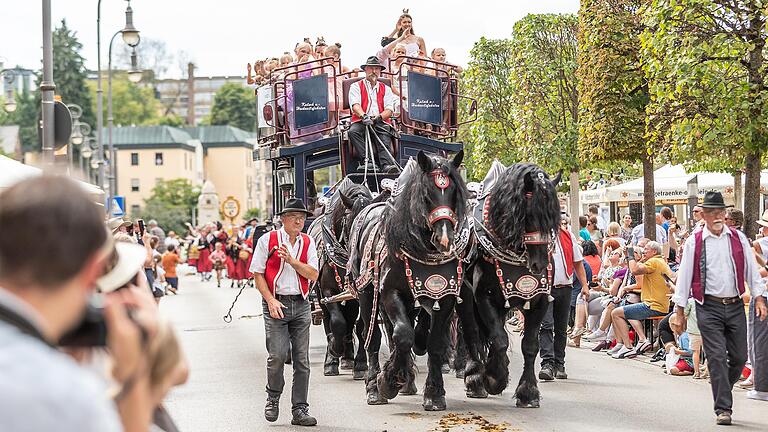Pferde spielen beim Festzug am Rakoczy-Sonntag eine wichtige Rolle. Pferde spielen beim Festzug am Rakoczy-Sonntag eine wichtige Rolle.