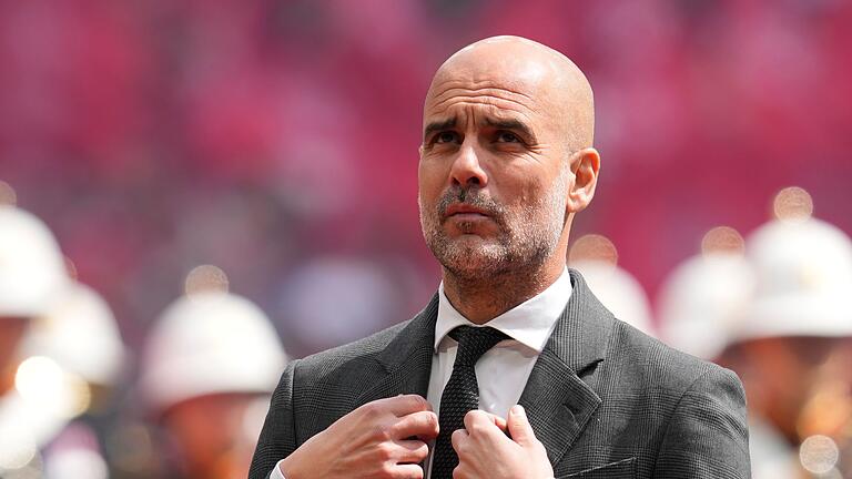 Manchester City - Manchester United - Könnte 2025 ein Kandidat für Englands Nationalteam sein: Pep Guardiola. Manchester City - Manchester United - Könnte 2025 ein Kandidat für Englands Nationalteam sein: Pep Guardiola.