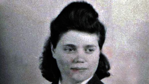 Die junge Marguerite in der RAD-Ausgehuniform.