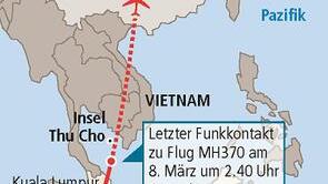 Keine Spur von verschollenem Flugzeug