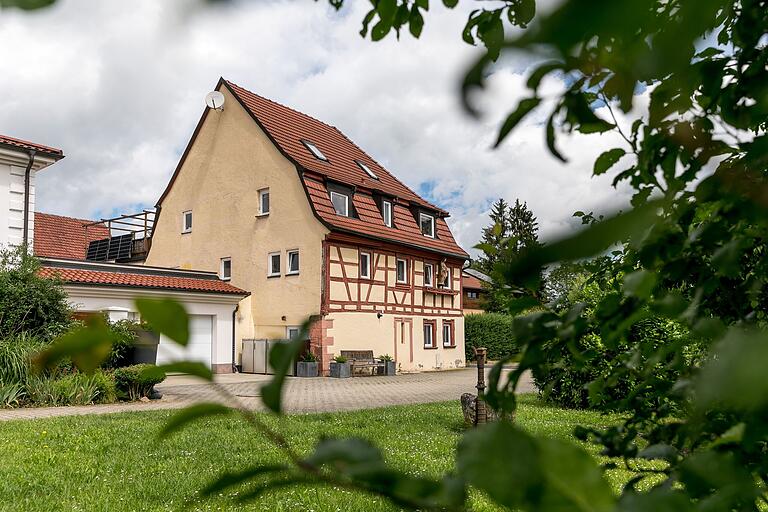 Blick auf die Kapperlesmühle/Rote Mühle.