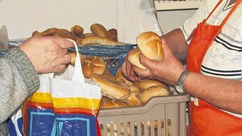 Inhaber der Haßberg-Card haben auch Zugang zur Haßfurter Tafel, wo es günstig Lebensmittel gibt.