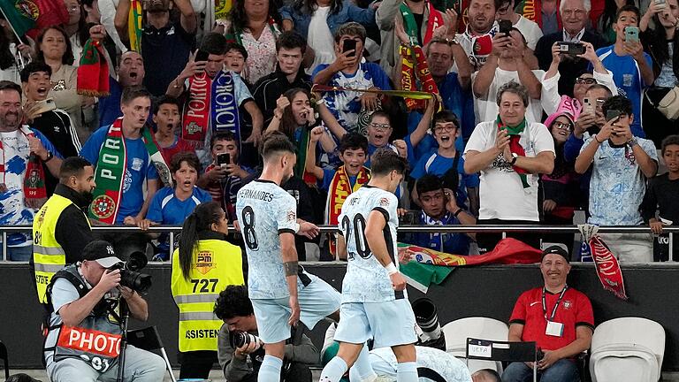 Portugal - Kroatien       -  Der nächste Meilenstein: Cristiano Ronaldo nach dem 900. Tor seiner Profikarriere.