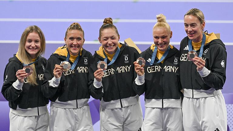 Paris 2024 - Leichtathletik       -  Die deutsche Staffel hatte sich eine Medaille fest vorgenommen.