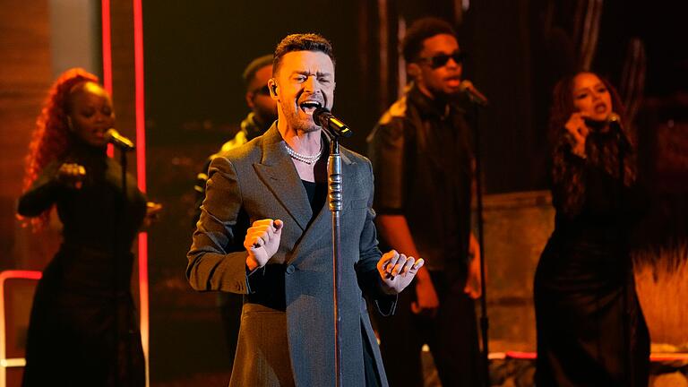 Justin Timberlake       -  Bei der laufenden &bdquo;Forget Tomorrow&rdquo;-Welttournee stehen auch Konzerte in Deutschland an. (Archivbild)