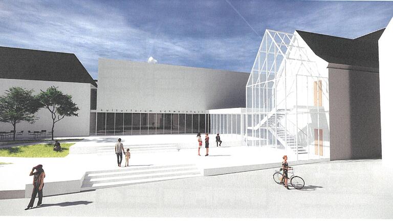 Die Planungsvariante B für das Kulturforum am Martin-Luther-Platz in Schweinfurt soll nun laut Stadtratsbeschluss weiterverfolgt werden. Die Planungsvariante B für das Kulturforum am Martin-Luther-Platz in Schweinfurt soll nun laut Stadtratsbeschluss weiterverfolgt werden.