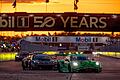 Laurin Heinrich ist im Dinosaurier-Porsche 'Rexy' von AO Racing auf dem Sebring International Raceway in Florida, USA, unterwegs. Beim Zwölf-Stunden-Rennen belegte er mit seinem Teamkollegen Sebastian Priaulx und Michael Christensen den dritten Platz.