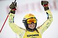 Ski Freestyle-WM in St. Moritz       -  Daniela Maier jubelt über den dritten Platz.