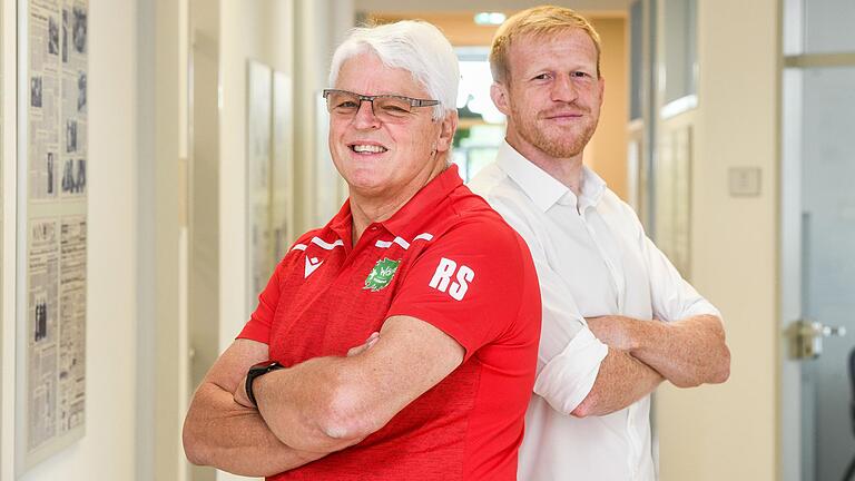 Roland Sauer (links), Geschäftsführer des Handball-Drittligisten Wölfe Würzburg, und Steffen Liebler, Geschäftsführer des Basketball-Bundesligisten Baskets Würzburg, gaben während der Corona-Pandemie 2020 ein gemeinsames Interview. Roland Sauer (links), Geschäftsführer des Handball-Drittligisten Wölfe Würzburg, und Steffen Liebler, Geschäftsführer des Basketball-Bundesligisten Baskets Würzburg, gaben während der Corona-Pandemie 2020 ein gemeinsames Interview.