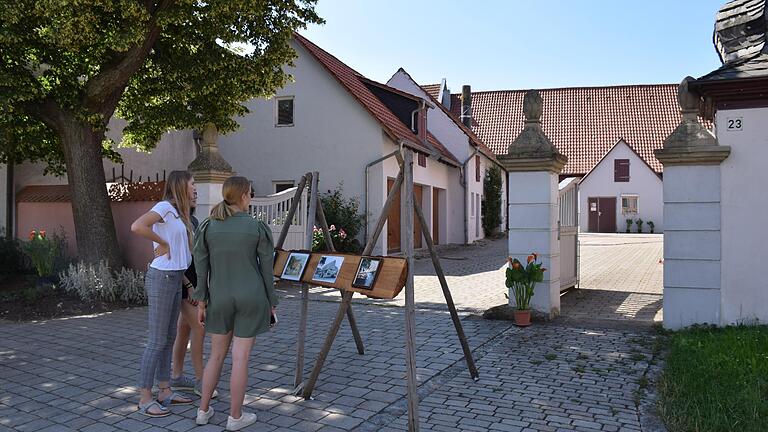 Nicht alle landwirtschaftlichen Gehöfte in Hellmitzheim sind so intakt wie dieses, das sich beim Dorfwettbewerb im Sommer 2018 von seiner besten Seite zeigte.