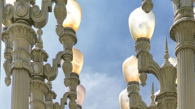 Historische Straßenlaternen sind seit zehn Jahren ein Hingucker in Los Angeles.