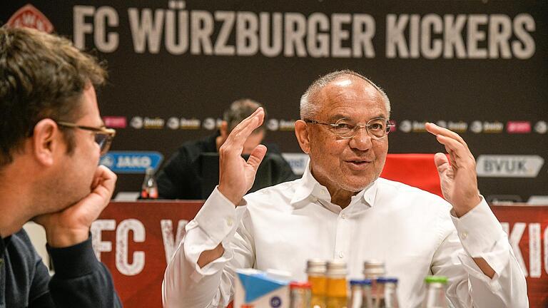 Felix Magath war ab Januar 2020 für 16 Monate der entscheidende Mann im Hintergrund bei den Würzburger Kickers.