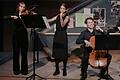 Die hochbegabten, fortgeschrittenen Geigenvirtuosen des Gymnasiums (von links) Elisabeth Knorr, Luise Bien, Julius Bien und Jason Ackermann ragten mit ihrer Virtuosität und Ausdrucksstärke beim Kammerkonzert des Gymnasiums Veitshöchheim  heraus.