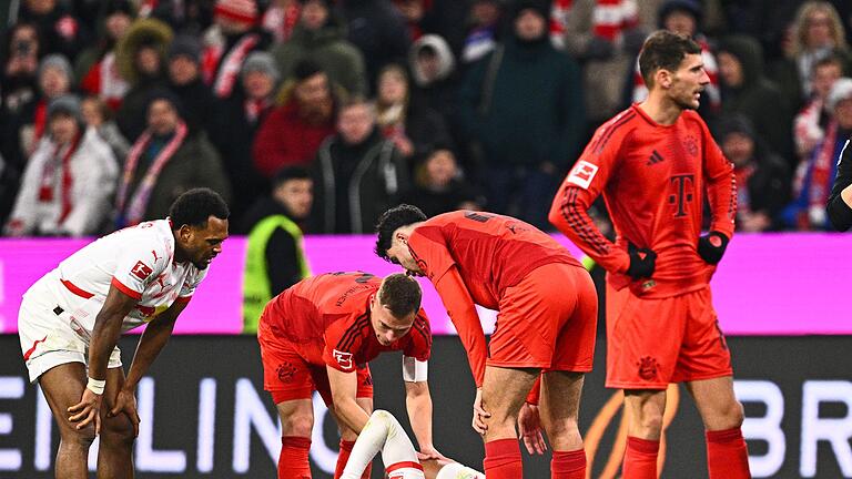Bayern München - RB Leipzig       -  Verletzte sich kurz vor dem Abpfiff: Nationalspieler Benjamin Henrichs.