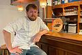 Alexander Fuchsbauer betreibt ab sofort den 'Fuchsbau im alten Bahnhof' in Kirchheim. Dabei setzt er auf Burger, Wraps und Co. zum Mitnehmen und auf einen Cateringservice.