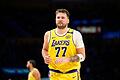 Los Angeles Lakers - Charlotte Hornets       -  Luka Doncic traf lediglich einen seiner neun Dreier.