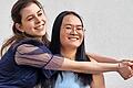 Das „Duo Mirage“ mit Evgeniya Povolotskaya und Sonja Wang spielt im Kuppelsaal des Dorint Resort & Spa.       -  Das „Duo Mirage“ mit Evgeniya Povolotskaya und Sonja Wang spielt im Kuppelsaal des Dorint Resort & Spa.