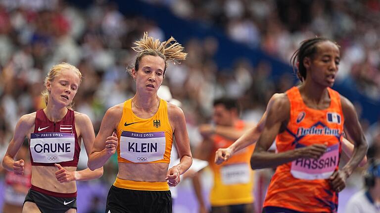 Paris 2024 - Leichtathletik       -  Hanna Klein war über 5000 Meter ohne Chance auf den Endlauf