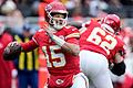 Cleveland Browns - Kansas City Chiefs       -  Mahomes und die Chiefs haben nun 13 Saisonsiege, der Quarterback humpelte am Ende aber.