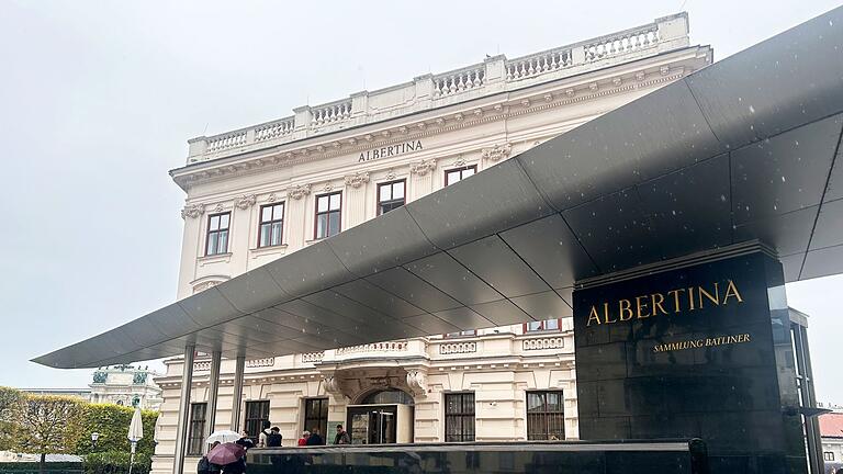 Albertina Museum in Wien       -  Rund 100 Werke sind bei der Chagall-Ausstellung zu sehen.