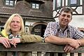Das Gastronomen-Paar Michaela Münch und Marcel Jähnsch freut sich auf die Öffnung ihres Ausflugslokales trotz aller Auflagen.