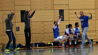Impressionen vom Handballspiel zwischen dem MHV Schweinfurt und der HSG Mainfranken (26:27).
