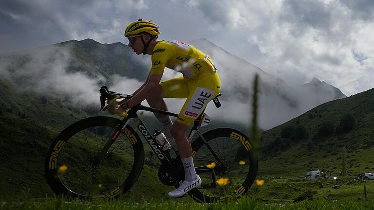 UCI World Tour - Tour de France       -  Der Slowene Tadej Pogacar setzte sich bei der 14. Etappe von der Konkurrenz ab.