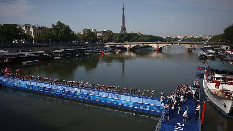 Paris 2024 - Triathlon       -  Macht bei Olympia Probleme: Die Wasserqualität der Seine.