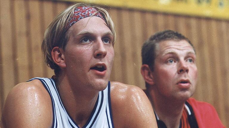 Dirk Nowitzki und Burkhard Steinbach Dirk Nowitzki und Burkhard Steinbach