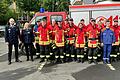 Auf dem Foto (hinten von links): Kommandant Philipp Schäfer, Andreas Vogt, Noah Wirth, Florian Höfling, Vincent Siegler, Paulina Hemmerich, Felix Schmitt, Florian Schmitt, Robin Schäfer und Jan Zeller; (vordere Reihe von links): KBM Christoph Schwertfeger, Michaela Furth, Louis Schmitt, Matthias Michler, Jakob Mennig, Marie Wirth, Tobias Kastner sowie Niklas Kieninger.