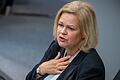 Bundestag       -  Innenministerin Faeser will die EU-Asylreform zügig umsetzen. (Archivbild)