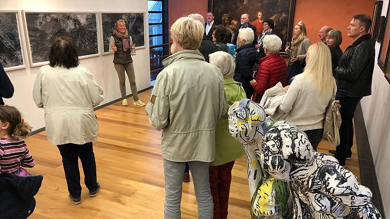 Führung durch das Museum Pilger und Wallfahrer im KUK Dettelbach bei der Museumsnacht.