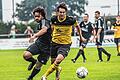 Nur nicht vom zuletzt erfolgreichen Weg abbringen lassen, wollen sich Tevin McCullough (links) und der FC Sand nach dem Remis in Frohnlach im Heimspiel gegen den Tabellendritten aus Würzburg.