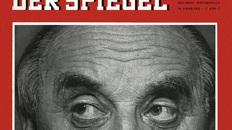 Theodor Vogel (1901-1977), Einiger der deutschen Freimaurerei. Titel &quot;Der Spiegel&quot;, Nr. 15, 1963