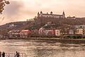 Hoch thront sie über der Stadt Würzburg, die Festung Marienberg. Aber genau das ist auch ihr Problem..