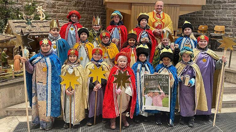 Sternsinger in Schönfeld 2025. Sternsinger in Schönfeld 2025.