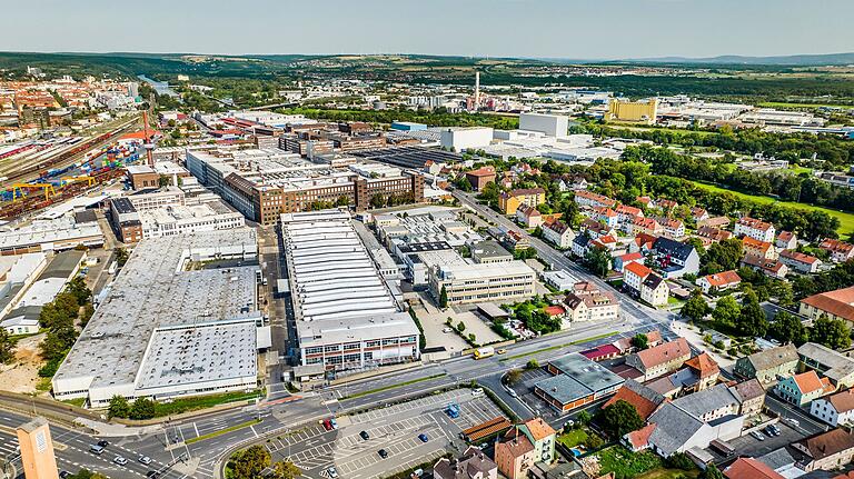 Das Werk Nord von ZF in Schweinfurt.