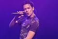 Der Sänger und Tänzer Trong Hieu Nguyen aus Bad Kissingen ist gerade in Deutschland auf Tour - hier beim Auftritt in der Frankfurter Brotfabrik Mitte Februar.