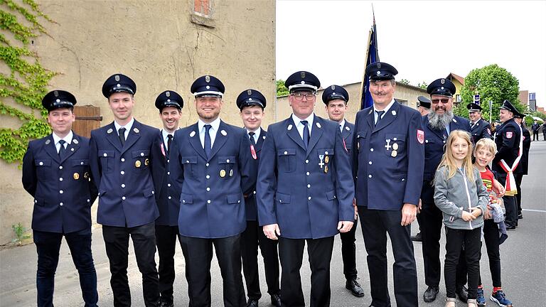 Bilder von der Einweihung des Feuerwehrhauses Unterspiesheim
