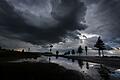 Regenwolken über Bayern.jpeg       -  Bislang kämpften vor allem Menschen im Saarland und Rheinland-Pfalz gegen Hochwasser und Überschwemmungen – nun könnten die Unwetterfolgen auch andere Regionen treffen.