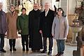 Die ehemaligen und neuen Mitglieder der Astheimer Kirchenverwaltung. Im Bild (von links): Norbert Altenhöfer, Mechthild Binzenhöfer, Claudia Erhard, Pater Isaak Grünberger, Ex-Kirchenpfleger Berno Wagenhäuser und Luise Scheuring. Nicht im Bild: neuer Kirchenpfleger Roger Schmidt und Gerhard Weigel.