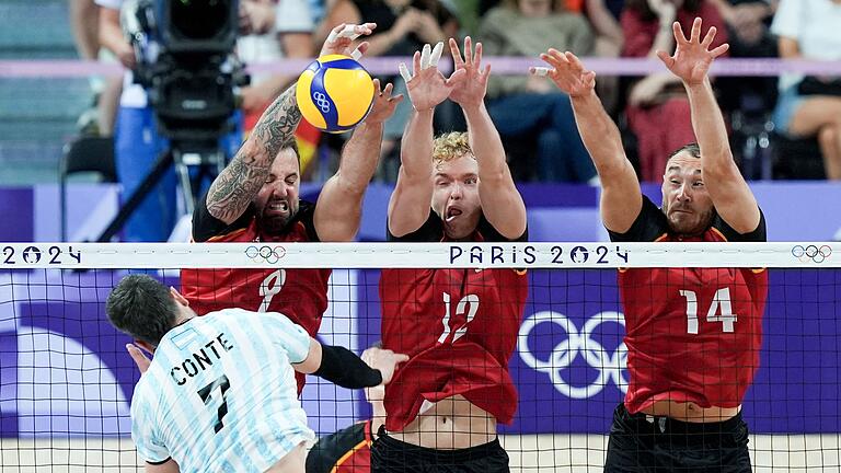 Paris 2024 - Volleyball       -  Brehme (M.) bekam von den Ärzten grünes Licht für Olympia.