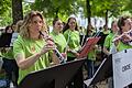 Einsatz für die Oboen beim Symphonic Mob 2024.