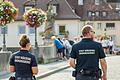 Der Ordnungsdienst der Stadt Würzburg kontrollierte am Samstag, kurz nach 16 Uhr das Alkoholverbot auf der Alten Mainbrücke.