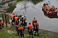 Die Feuerwehr Gemünden wurde am Sonntagnachmittag zu einem Brand auf einem Schiff bei Wernfeld gefunden. Das Foto entstand bei einer Übung.