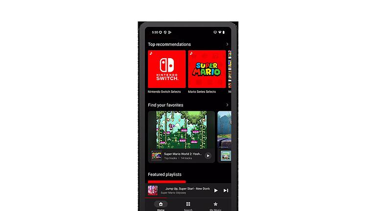 App Nintendo Music       -  Mit Nintendo Music kann man eigene Playlisten erstellen und Spoiler durch das Ausblenden bestimmter Soundtracks vermeiden.