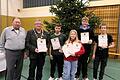 Die erfolgreichsten Angler des letzten Jahres beim Sport-Angler-Club (SAC) Ebenhausen: (von links) SAC-Vorsitzender Bernhard Braun, Fischerkönig Manfred Schmitt, Jonas Seufert (1. Platz Jugendangeln), Vera Bode (Jugendfischerkönigin, auch 1. Platz...       -  Die erfolgreichsten Angler des letzten Jahres beim Sport-Angler-Club (SAC) Ebenhausen: (von links) SAC-Vorsitzender Bernhard Braun, Fischerkönig Manfred Schmitt, Jonas Seufert (1. Platz Jugendangeln), Vera Bode (Jugendfischerkönigin, auch 1. Platz Jugendangeln), Peter Bode (2. Platz Jugendangeln) und Nils Bohlien (3. Platz Jugendangeln).